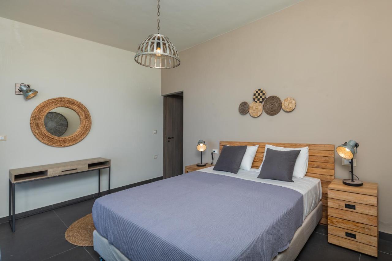 Brand New Villa Lefka With Private Pool At Platies Plateies Exterior photo