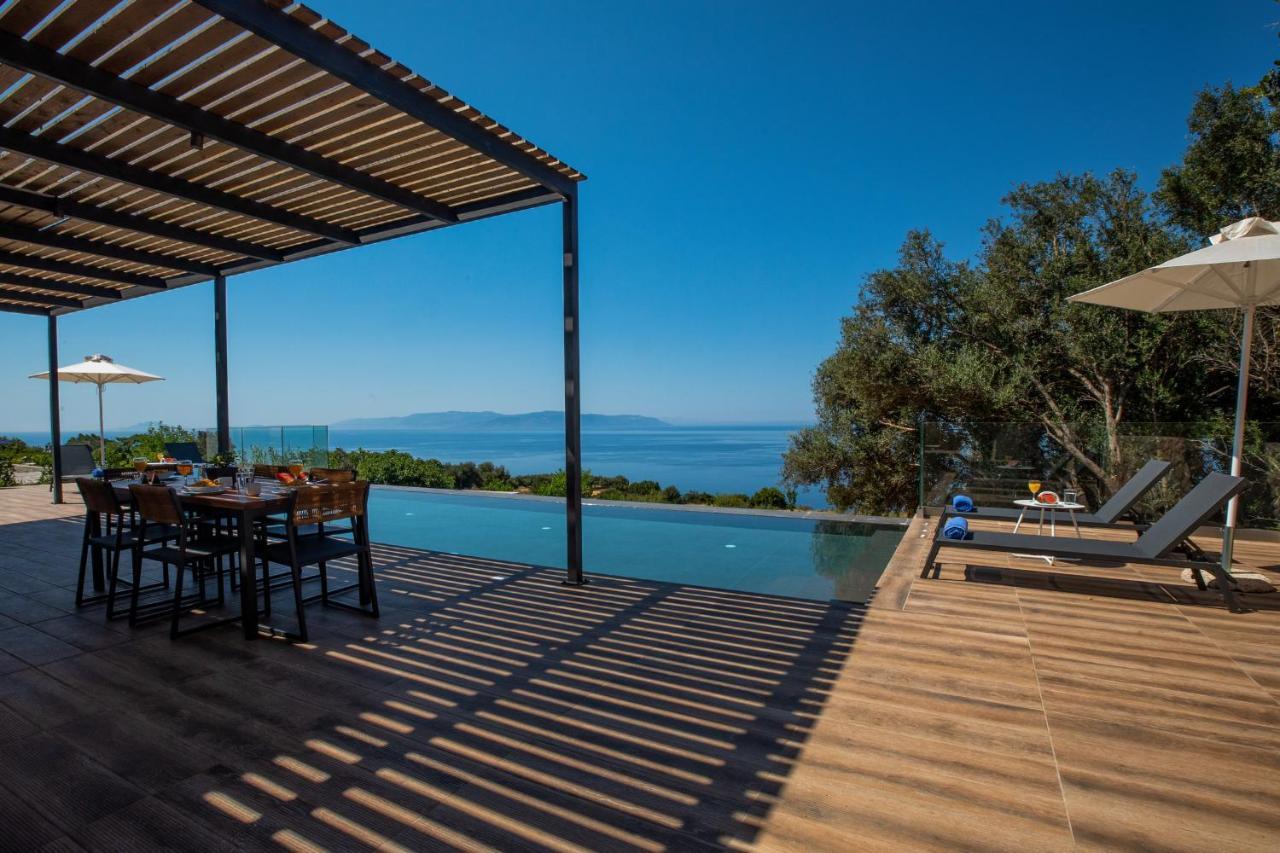 Brand New Villa Lefka With Private Pool At Platies Plateies Exterior photo
