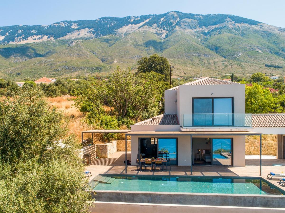 Brand New Villa Lefka With Private Pool At Platies Plateies Exterior photo